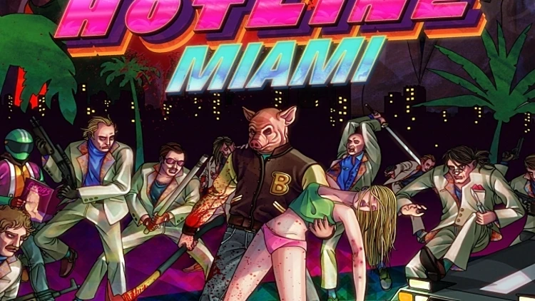 תמונת יח"צ מהמשחק Hotline Miami