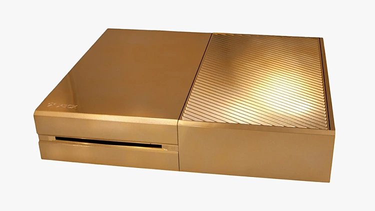 אקס-בוקס בציפוי זהב