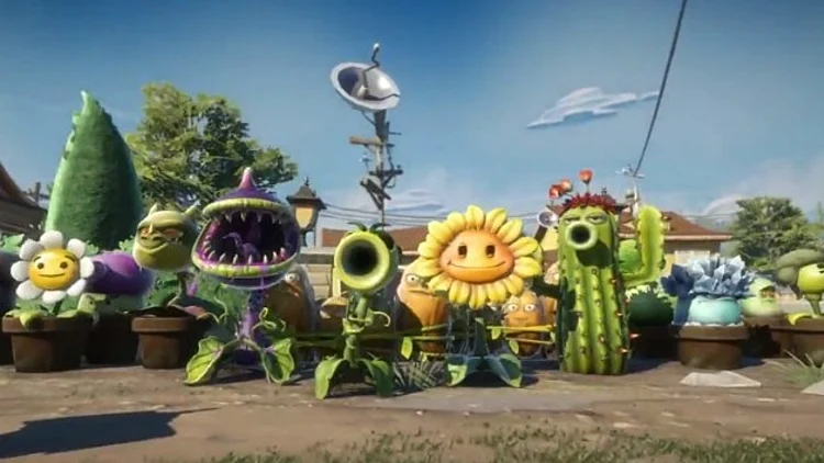 תמות יח"צ של המשחק Plants vs. Zombies: Garden Warfare