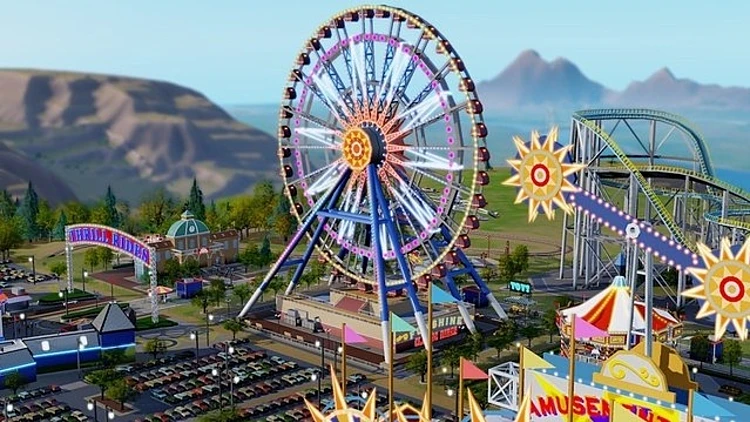 תמונה מחבילת ההרחבה של המשחק SimCity , Amusement Park