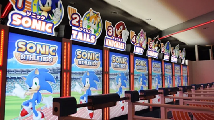 תמונה של מסילות הכושר מהמשחק