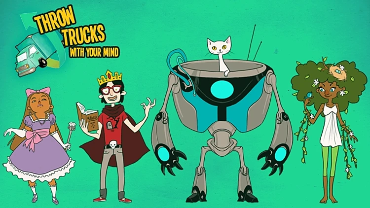 Throw Trucks With Your Mind!