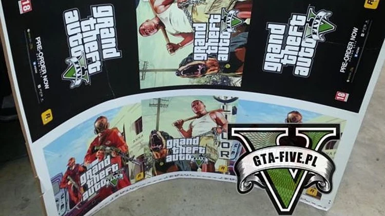 GTA V: פוסטר שיווקי