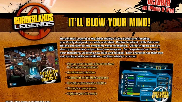 Borderlands Legends