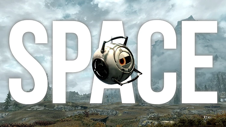Portal 2 ב-Skyrim