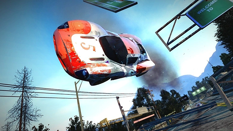 יחצ של Burnout Paradise