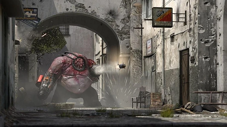 תמונה מתוך המשחק serious sam 3