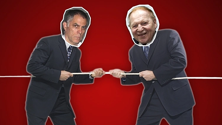 שלדון אדלסון ונוני מוזס