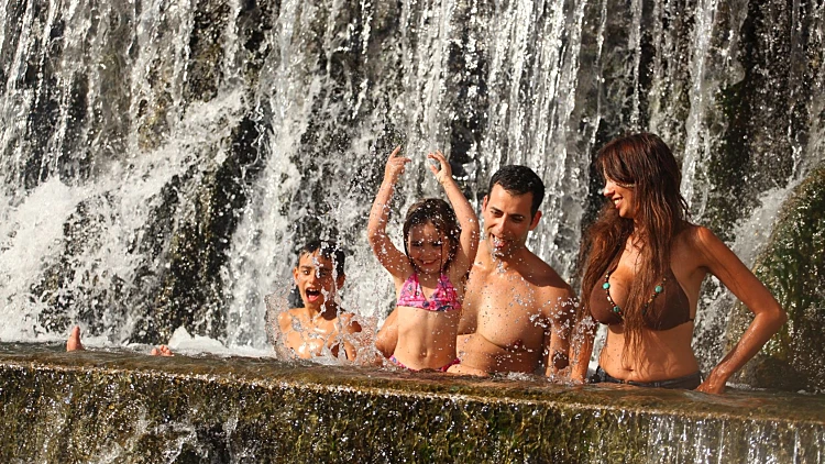 הסחנה - גן השלושה בלילה