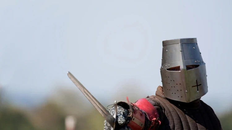 אביר עם חרב