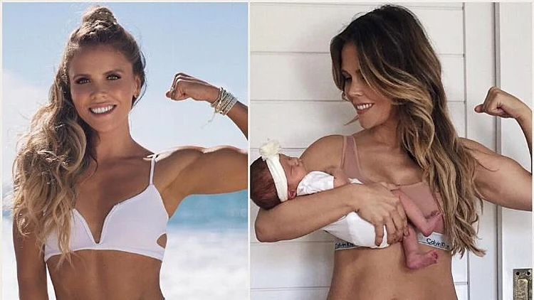 ימין: אחרי הלידה ומאושרת כפי שהיא,