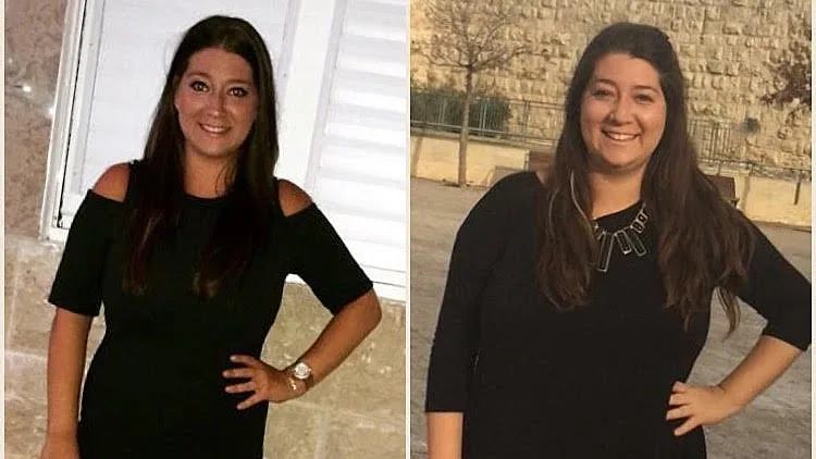 לפני ואחרי: ירדה 12 קילו ב-3 חודשים