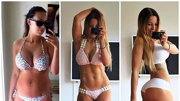 תיעדה את הדרך לבטן שטוחה