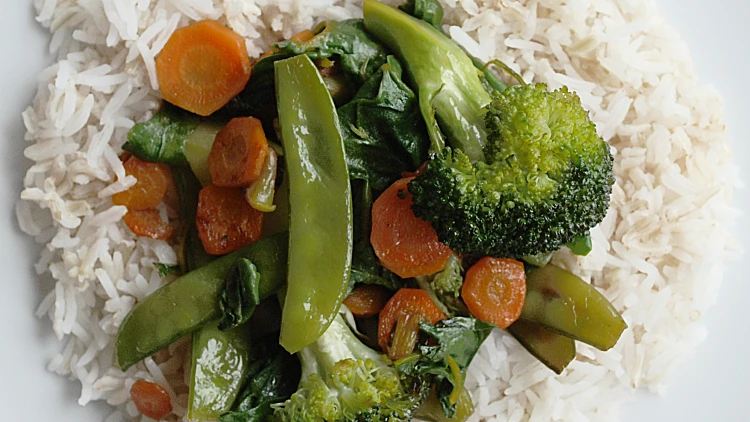 מוקפץ ירקות