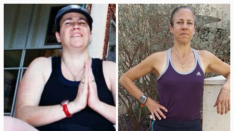 לפני ואחרי: שרון השילה 25 קילוגרמים ממשקלה