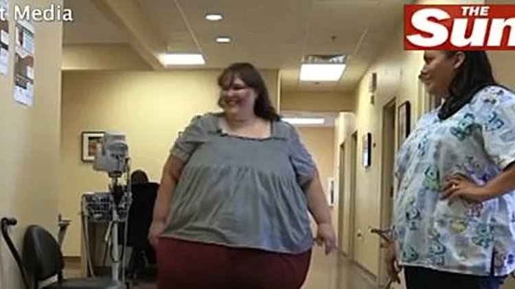 susanne eman, שוקלת 330 ק"ג