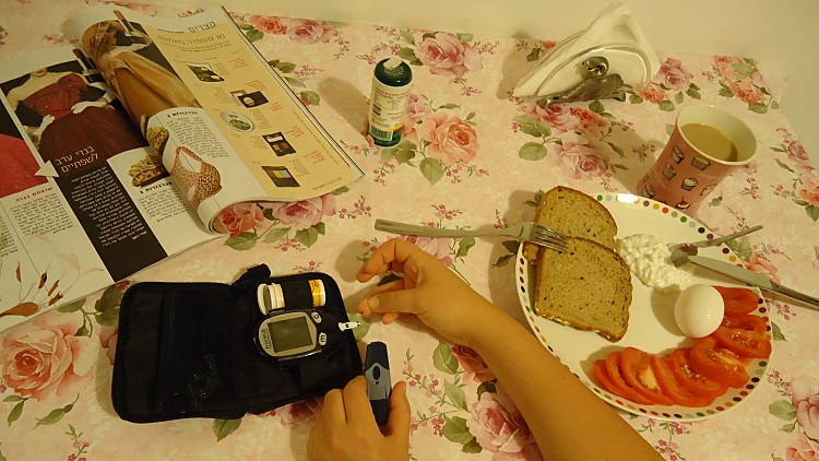 מתוך פרויקט "יום בחיי חולת סוכרת"