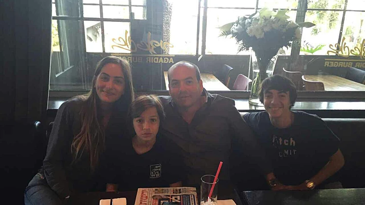 אייל ברקוביץ' והמשפחה