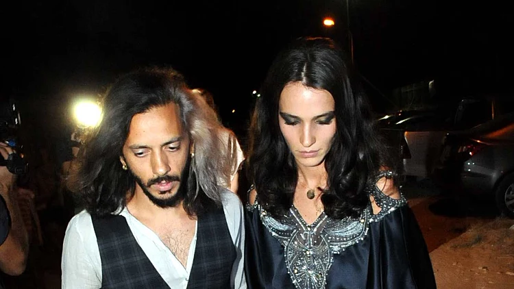 ציון ברוך ויאנה יוסף בחתונה של נינט טייב ויוסי מזרחי