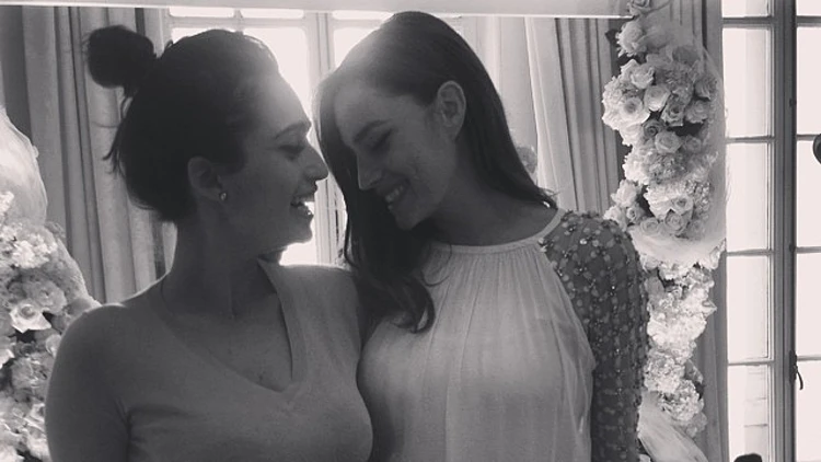 אור גרוסמן בשמלת כלה. מזל טוב!