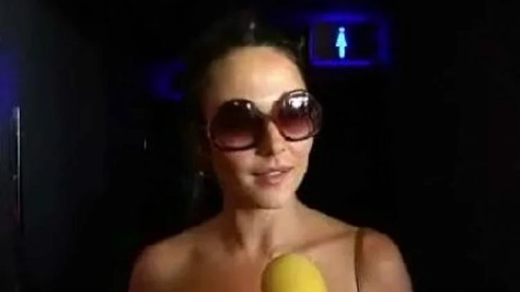 מרינה קבישר בהקרנת צעצוע של סיפור 3