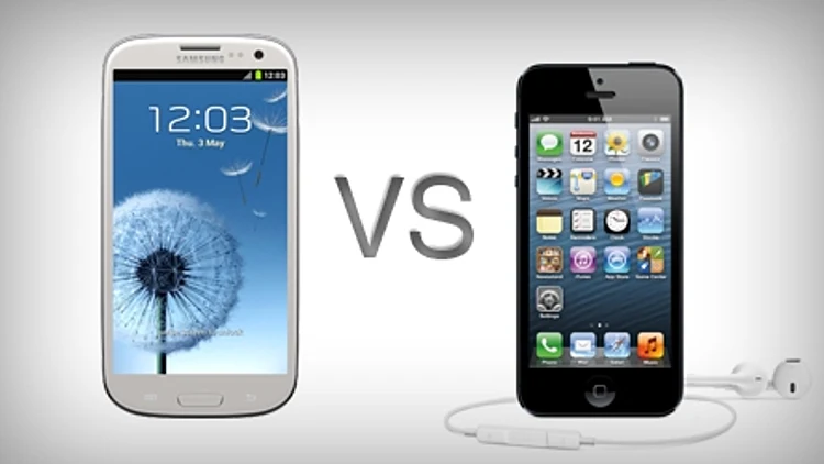 אייפון 5 סמסונג גלקסי S3