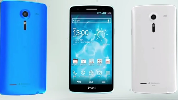 מכשיר iSAi FL של חברת LG, עם מסך 551ppi