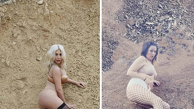 האישה שצוחקת על כל הסלבס