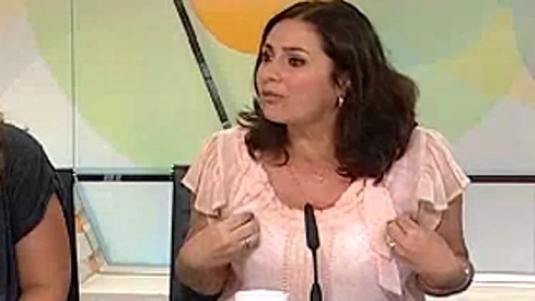 מירי רגב מהאולפן בתוכנית הבוקר