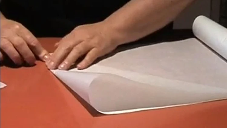 שקית זילוף מנייר אפייה