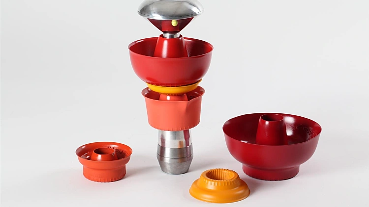 עבודה של מיכל פרנבך בתערוכת עיצוב קולינרי של שנקר