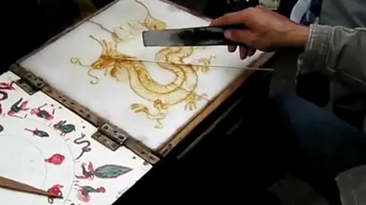 סוכריית דרקון מקרמל