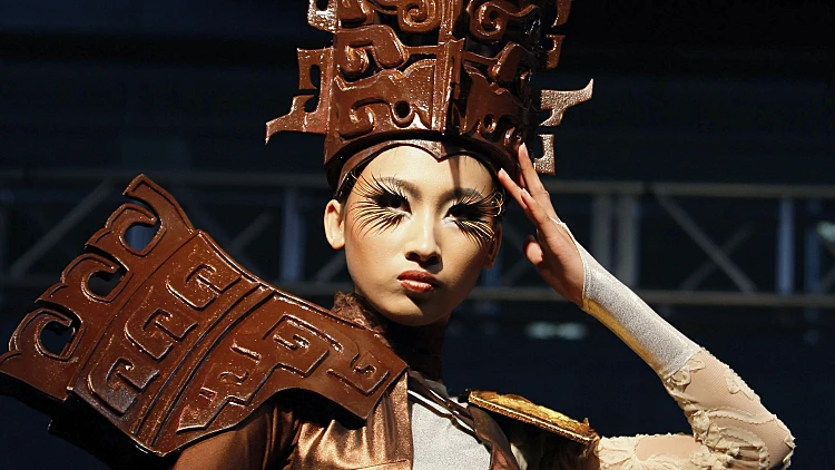 פארק שכולו שוקולד: תצוגת אופנה מתוקה