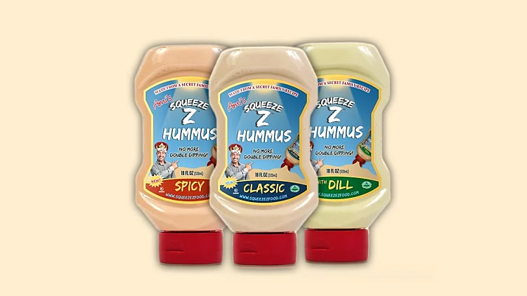 חומוס בבקבוק