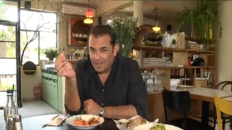 ניב גלבוע במסעדת ציונה