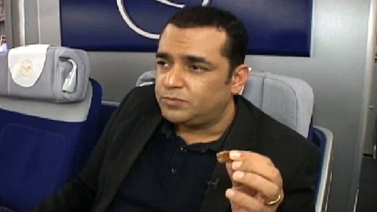 ניב גלבוע במטוס לופטהנזה