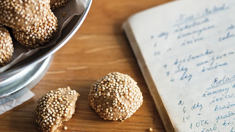 עוגיות קינואה נימוחות