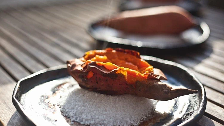 בטטה צלוייה של שף אבי ביטון