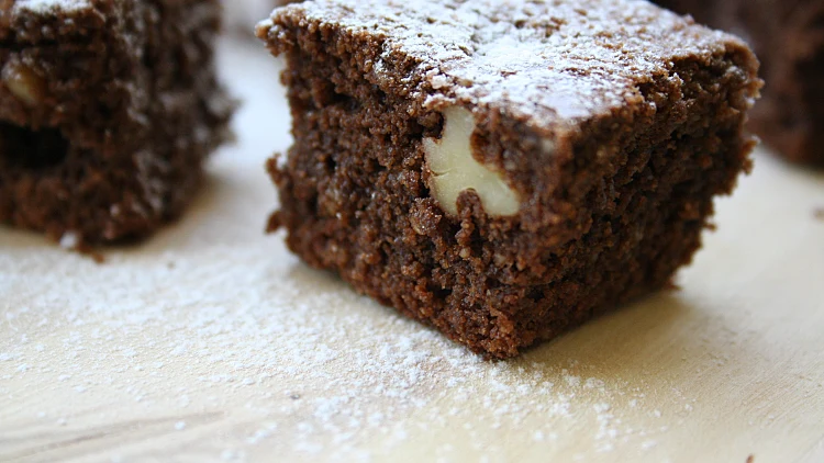 בראוניז שוקולד ואגוזים