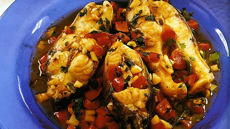 קרפיון בעשבי תיבול - מתוך ספר דגים לאכול בראש שקט