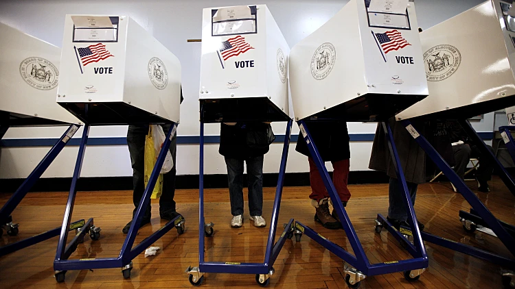 מצביעים בבחירות בארצות הברית