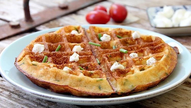 וופל בלגי מלוח