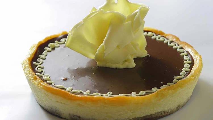 עוגת גבינה ושוקולד של ברי סייג