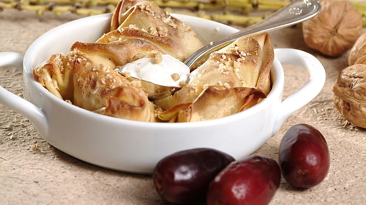 קרפים במילוי תפוחים ותמרים