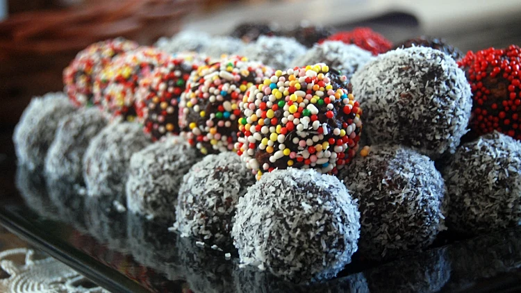 כדורי שוקולד