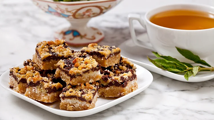 ריבועי שוקולד וקוקוס