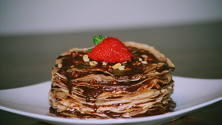 עוגת קרפ שוקולד - cancer help