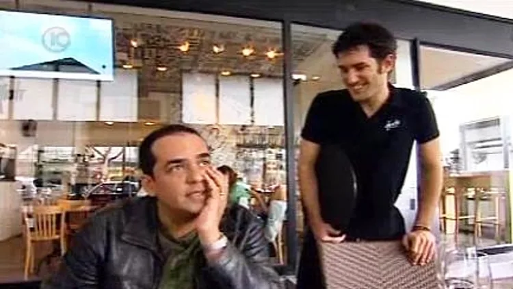 ניב גלבוע במסעדת גוסטו