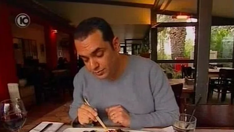 ניב גלבוע מבקר במסעדת גופרמן