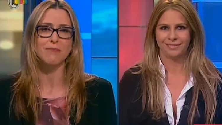 כתבת גלובס ליאת רון ואשת הנדל"ן ענבל אור בעימות בתכנית לילה כלכלי